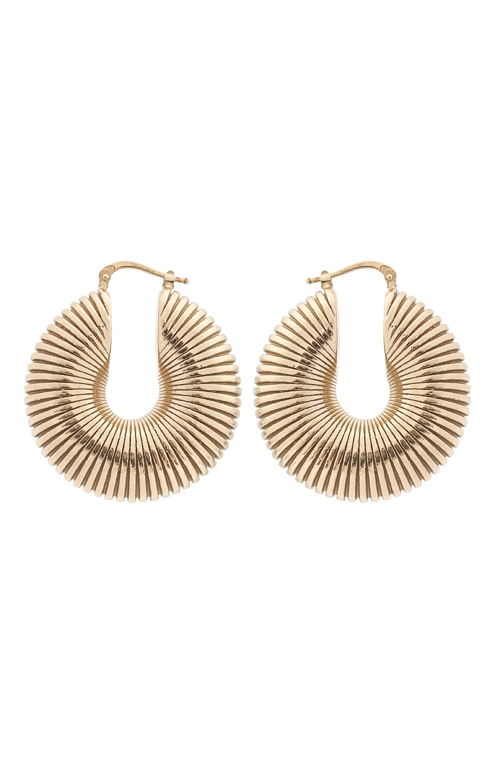 Серьги JIL SANDER золотого цвета по цене 39950 руб., арт. JSWR837064/WRS84002, фото 1 Серьги JIL SANDER, арт. JSWR837064/WRS84002, фото 1