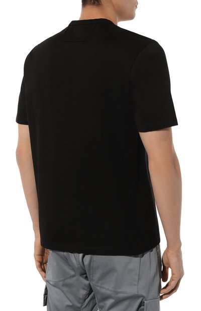 Хлопковая футболка C.P. COMPANY, арт. 16CLTS045A006370W, фото 4