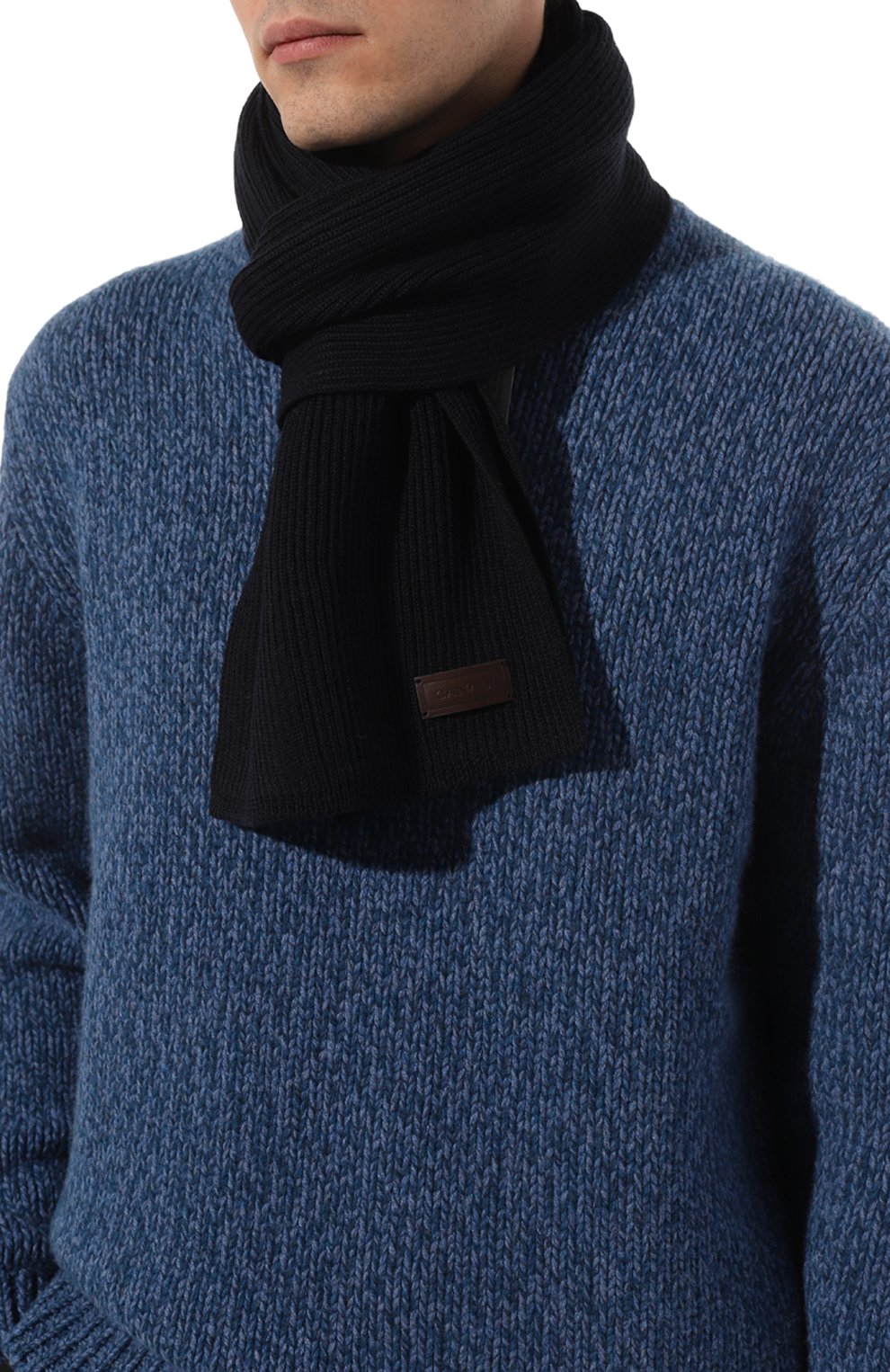 Шерстяной шарф CANALI, арт. S0030/MK00461, фото 2