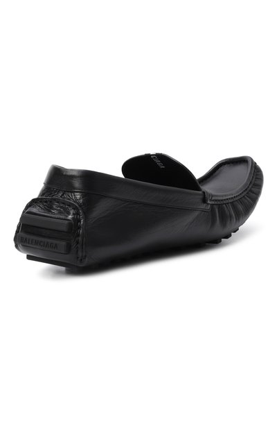 Кожаные мокасины portofino BALENCIAGA черного цвета по цене 104500 руб., арт. 861618/WB1B1, фото 4 Кожаные мокасины portofino BALENCIAGA, арт. 861618/WB1B1, фото 4