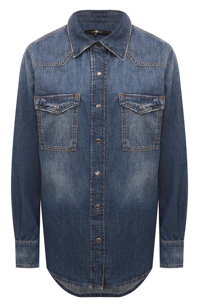 Джинсовая рубашка 7 FOR ALL MANKIND, арт. JSYRC210RE, фото 1