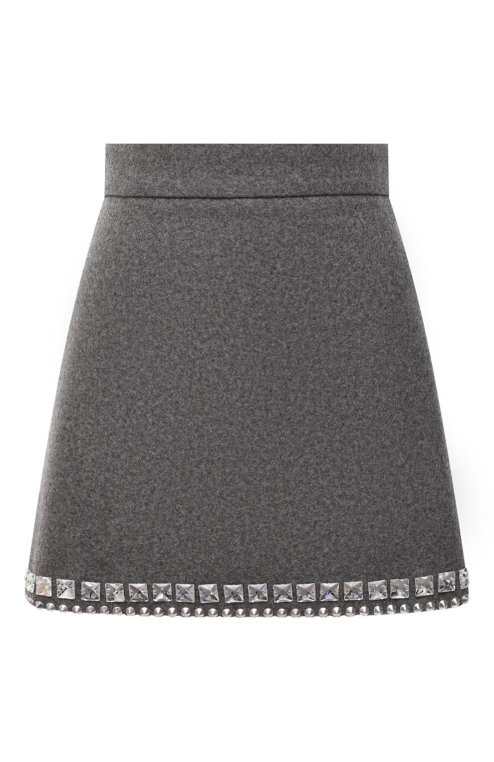 Шерстяная юбка MIU MIU, арт. MG1439-1Z77-F0031, фото 1