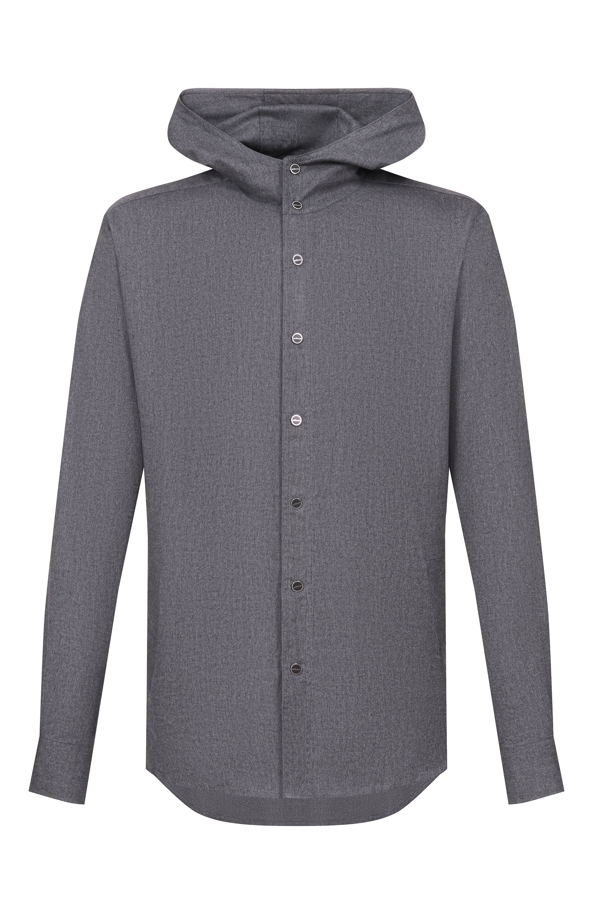 Рубашка из хлопка и лиоцелла KITON, арт. UMCMARH0944016, фото 1