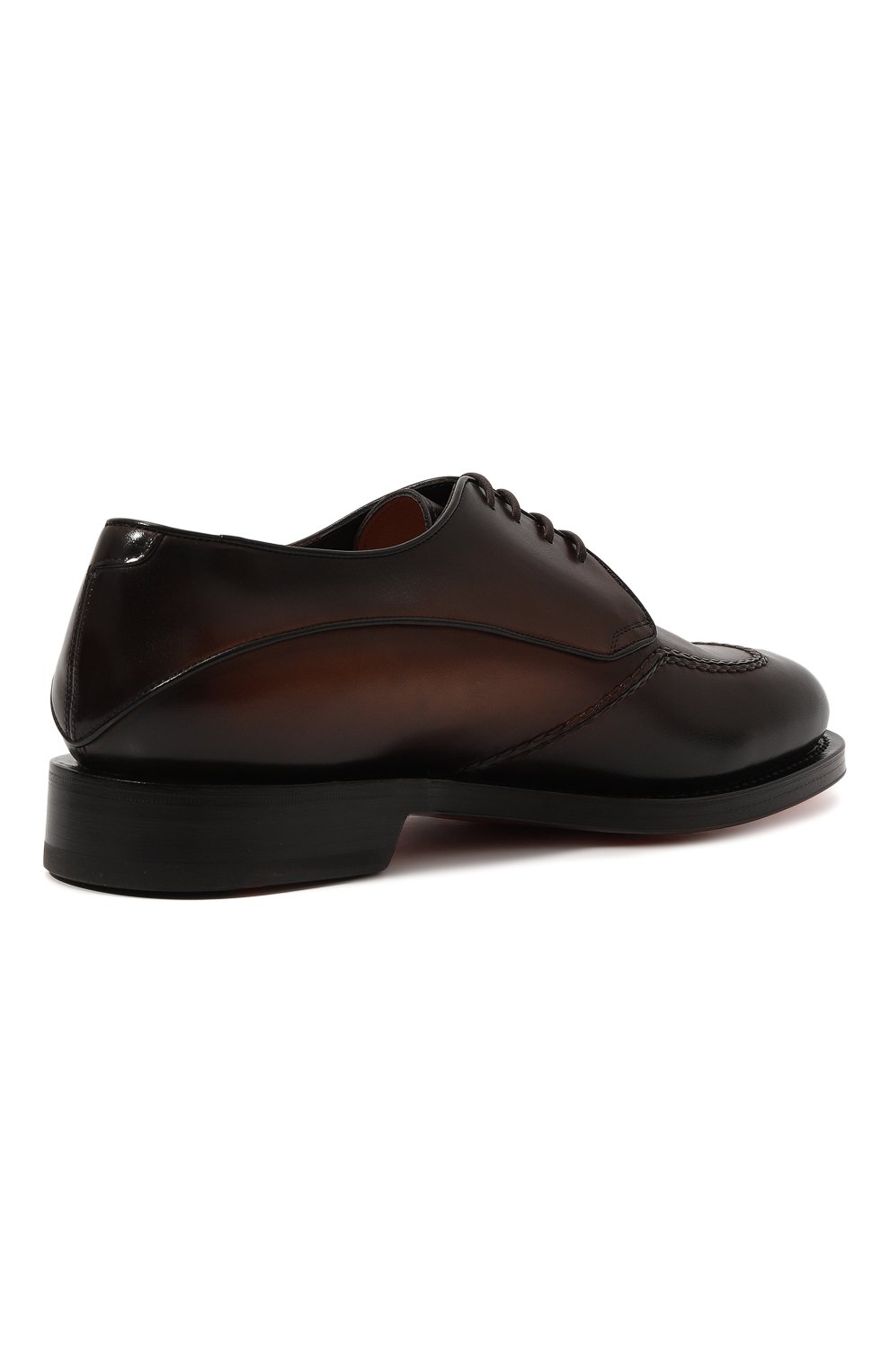 Кожаные дерби SANTONI, арт. MCCG18554MD3HSC2T50, фото 5