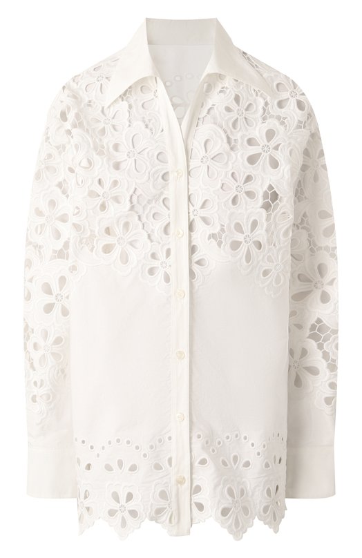 Хлопковая рубашка Dolce & Gabbana F5S57Z/GDCKN Белый F5S57Z/GDCKN