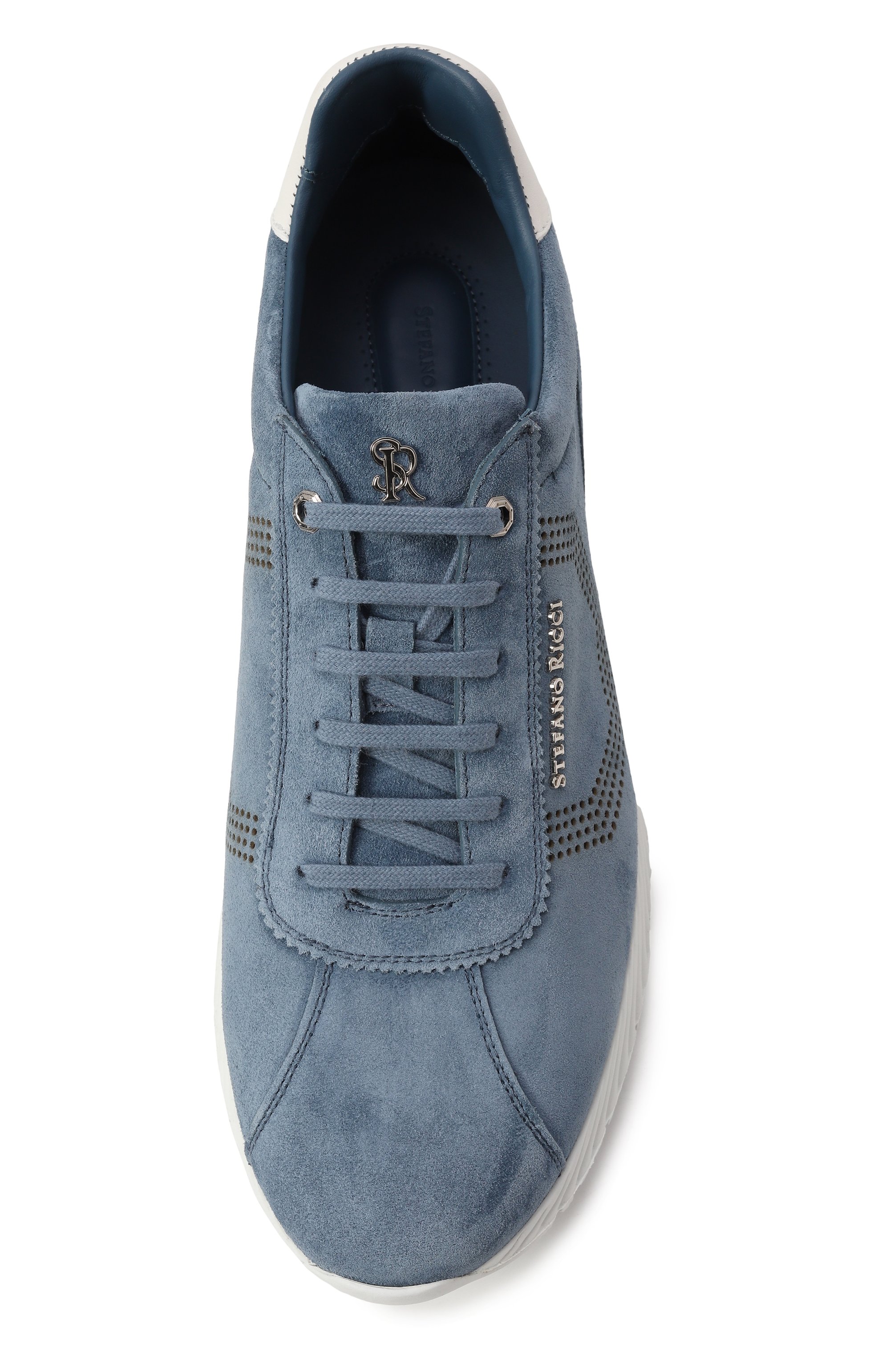 Замшевые кроссовки STEFANO RICCI, арт. UZ689G6574/SDPWY, фото 6