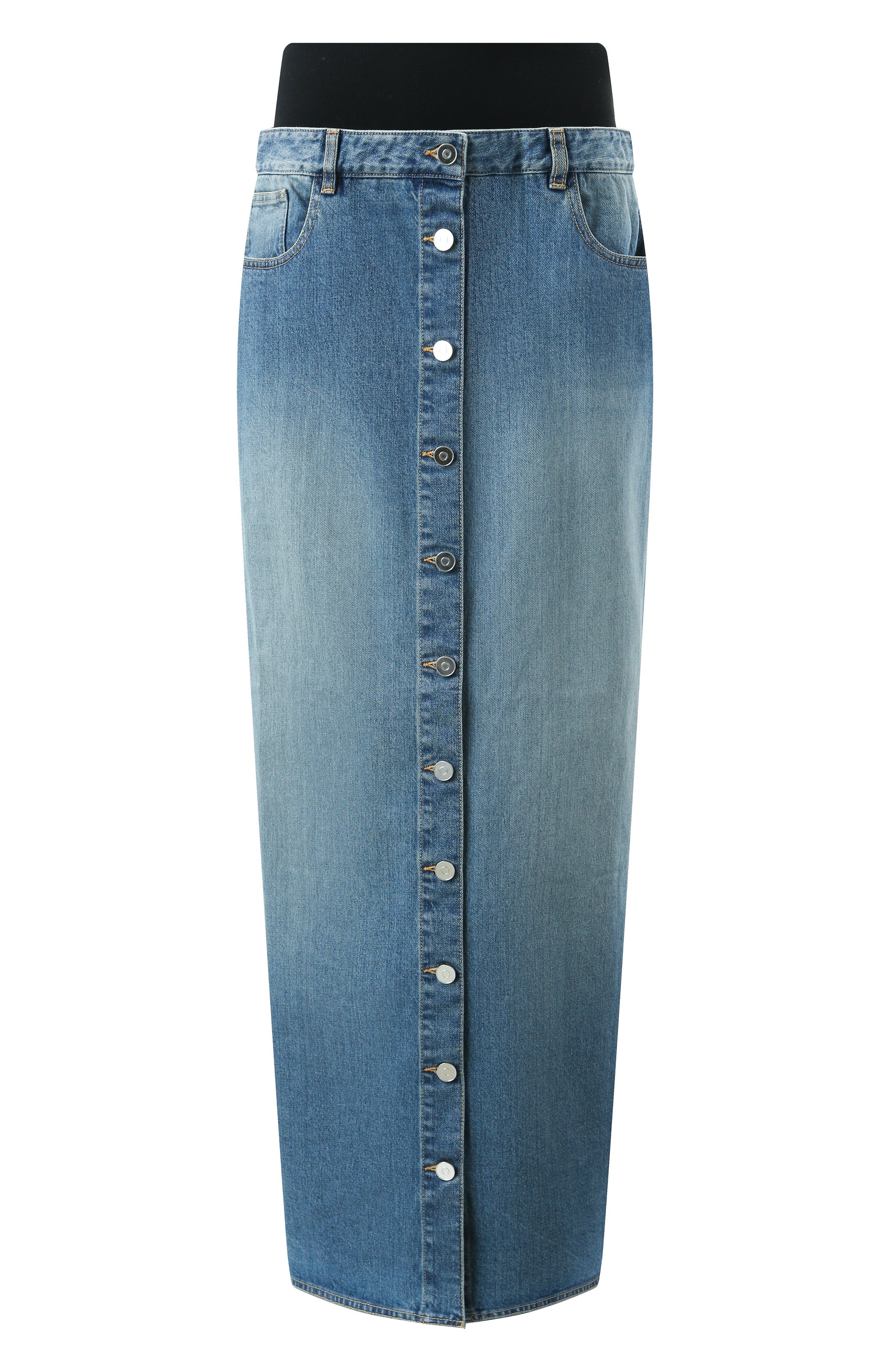 Джинсовая юбка ALAIA, арт. AA9J0601T536A, фото 1