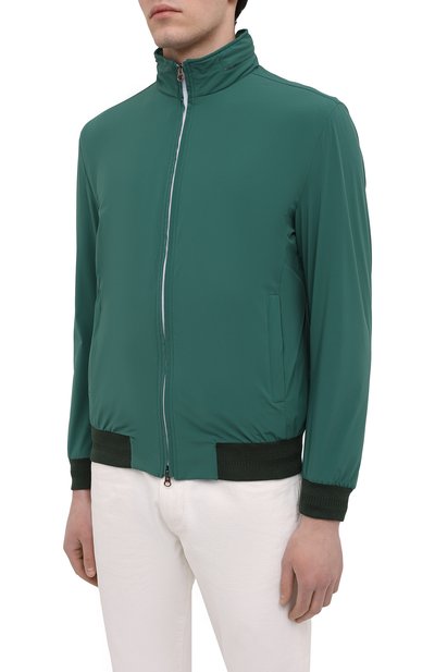 Бомбер KIRED зеленого цвета по цене 73900 руб., арт. WMARI02W6905018005, фото 3 Бомбер KIRED, арт. WMARI02W6905018005, фото 3