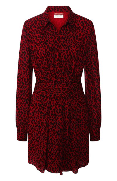 Женское платье с принтом SAINT LAURENT, арт. 573390/Y243V