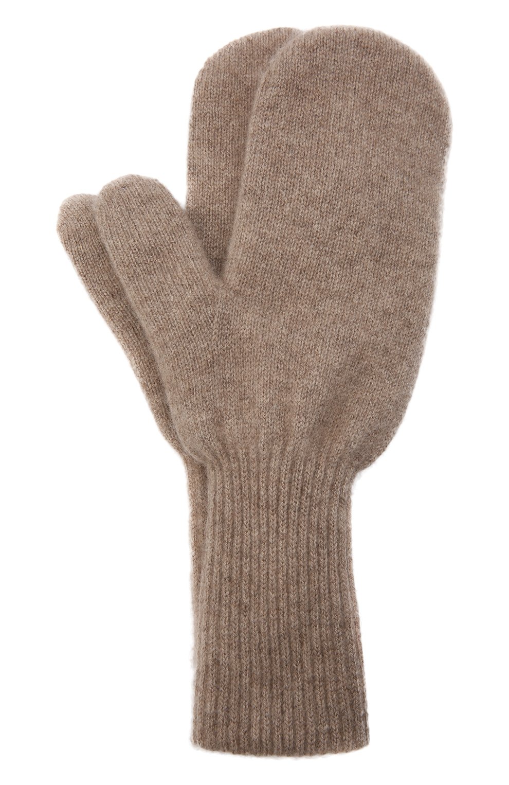 Кашемировые варежки TEGIN светло-бежевого цвета по цене 10350 руб., арт. 1641, фото 1 Кашемировые варежки TEGIN, арт. 1641, фото 1