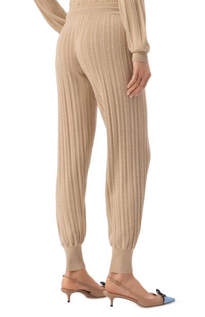 Шерстяные джоггеры VALENTINO, арт. 6B3KF01Z935, фото 4