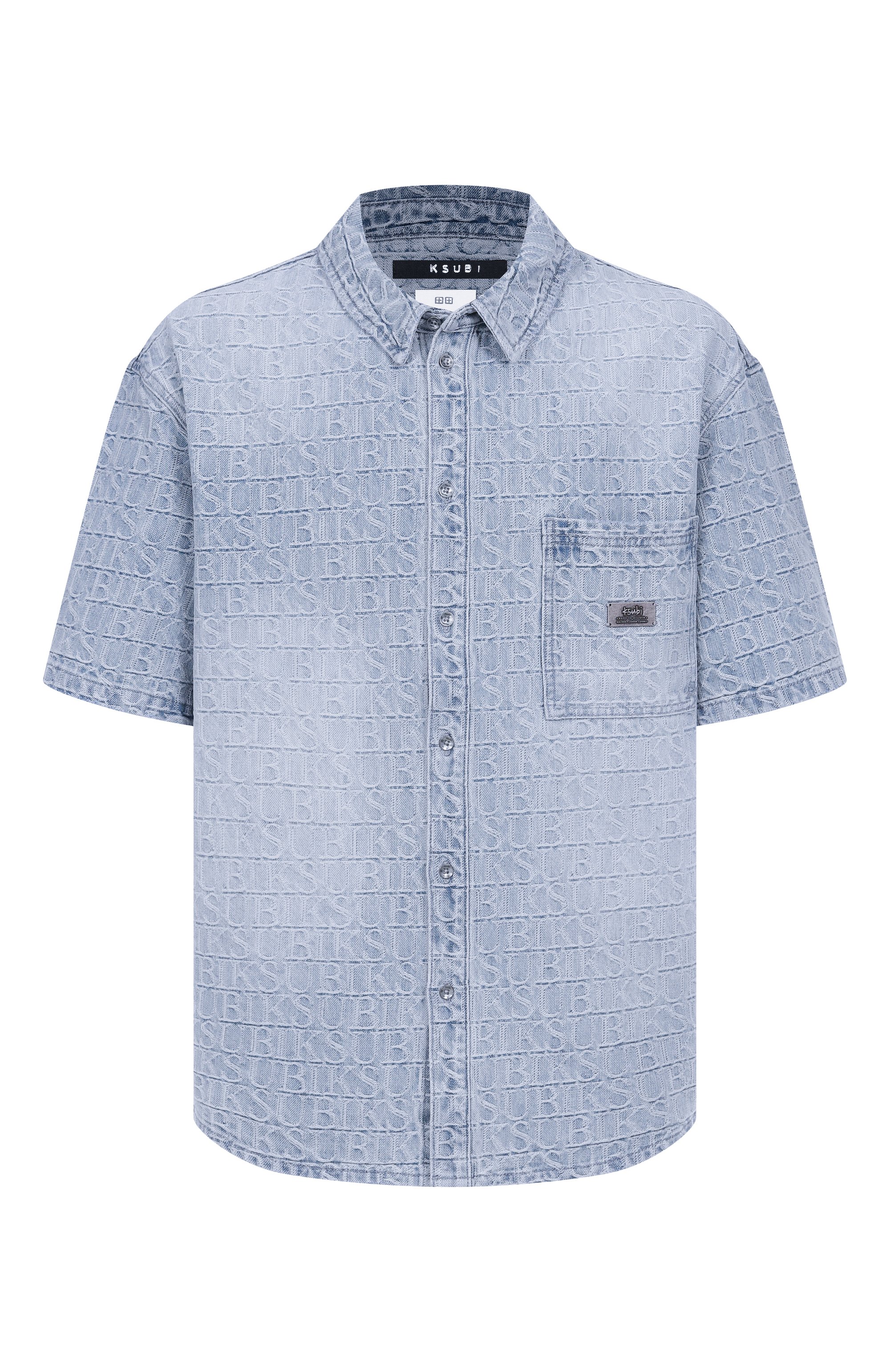 Джинсовая рубашка KSUBI, арт. MPF25SH002, фото 1
