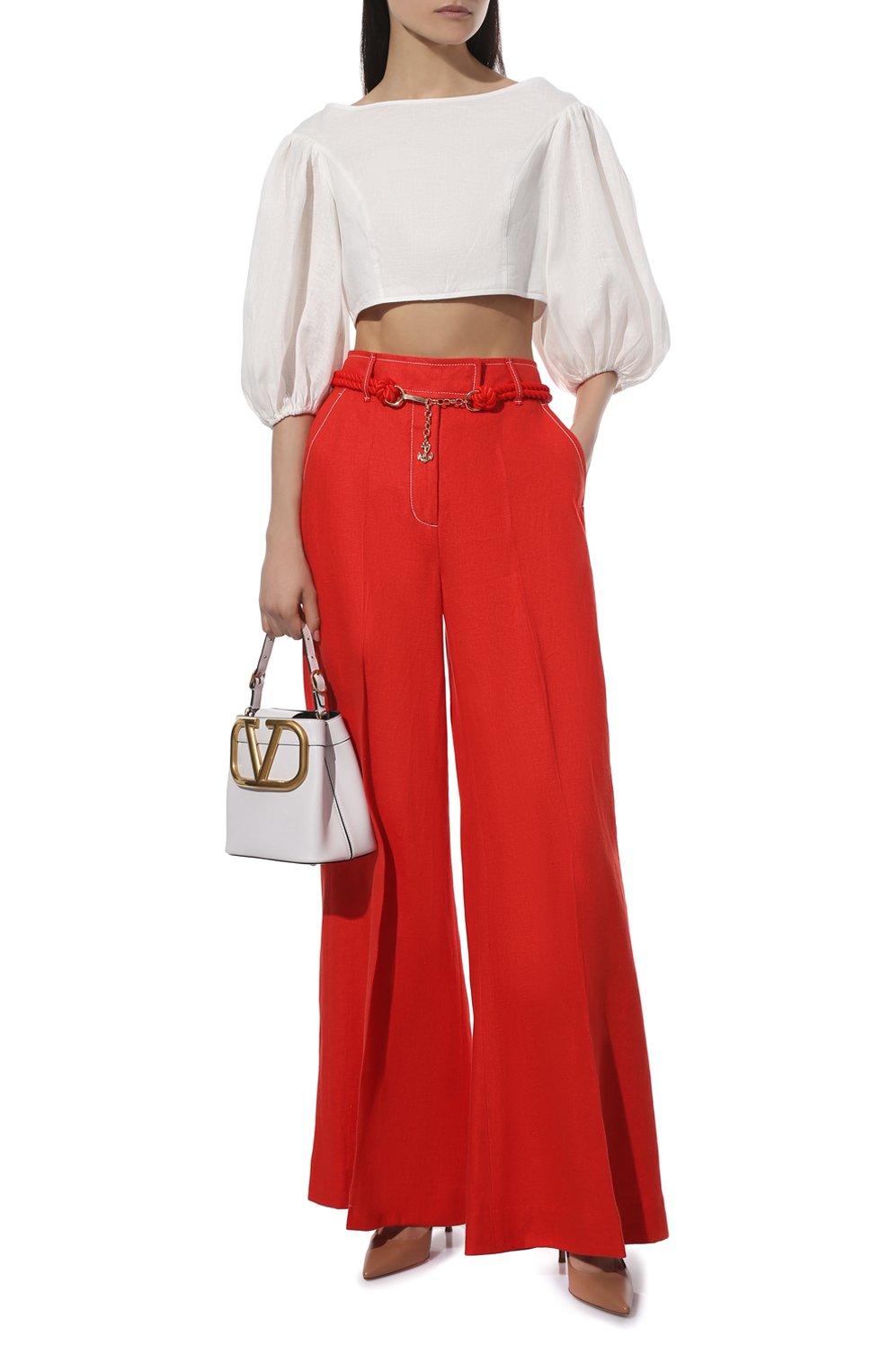 Льняные брюки ZIMMERMANN, арт. 2974PP0S, фото 2