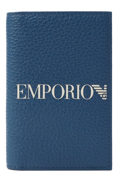 Мужской кожаный футляр для кредитных карт EMPORIO ARMANI, арт. EM003592/AF19355