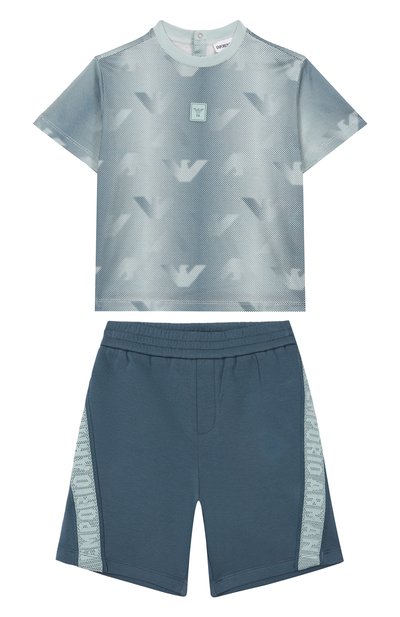 Комплект из футболки и шорт EMPORIO ARMANI, арт. EB001114/AF24286