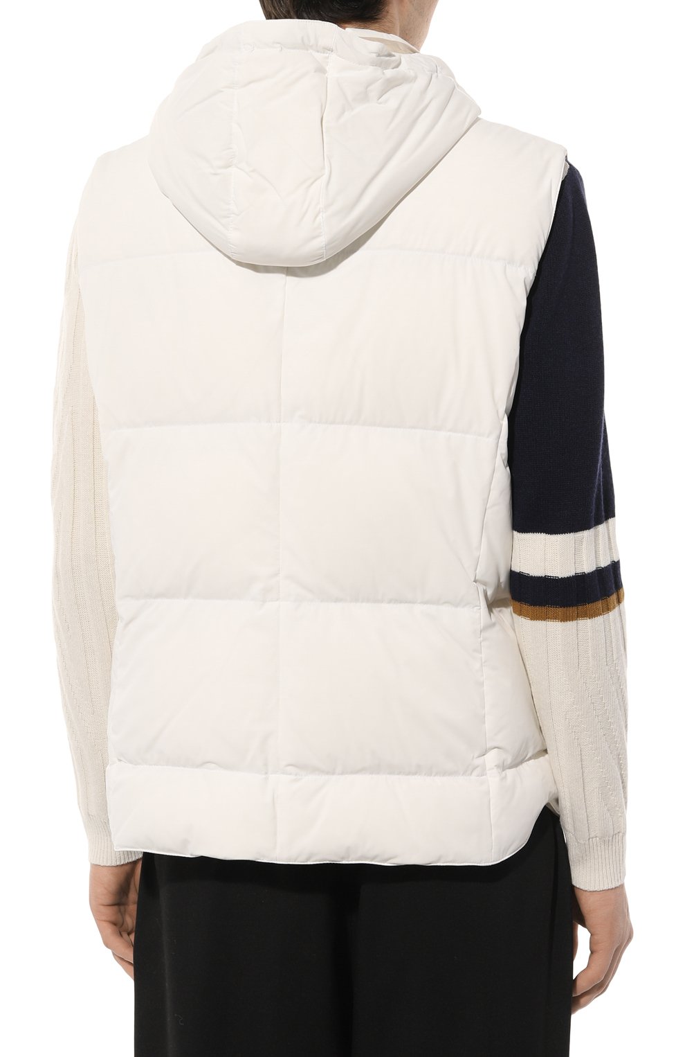 Пуховый жилет BRUNELLO CUCINELLI, арт. MM4031162, фото 4