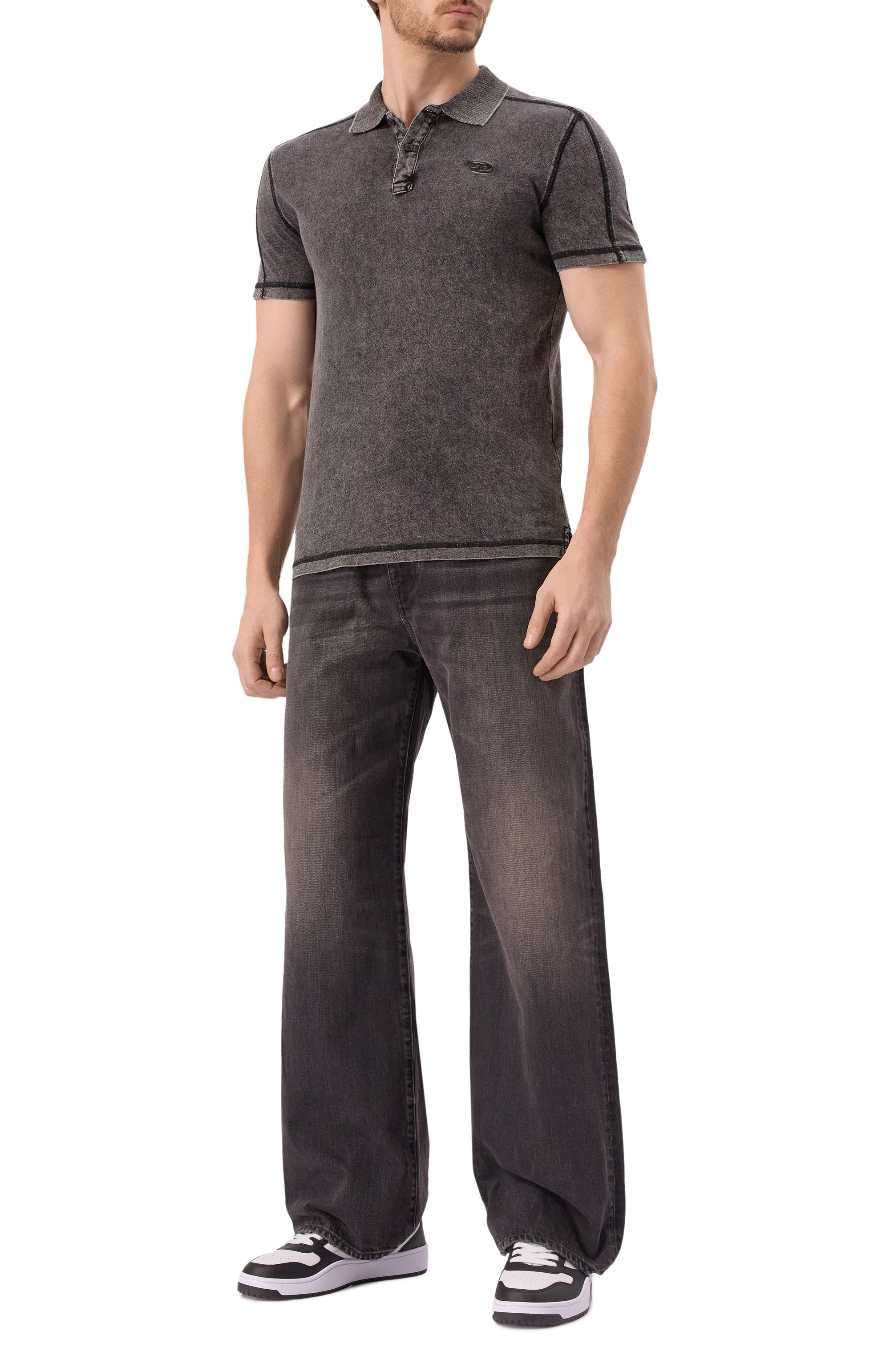 Хлопковое поло DIESEL, арт. A16421/0QJAH, фото 2