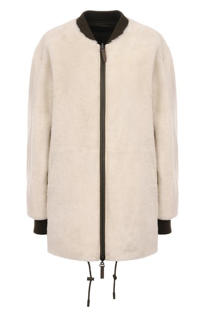 Женская двусторонний бомбер из овчины YVES SALOMON, арт. M04080/M05X