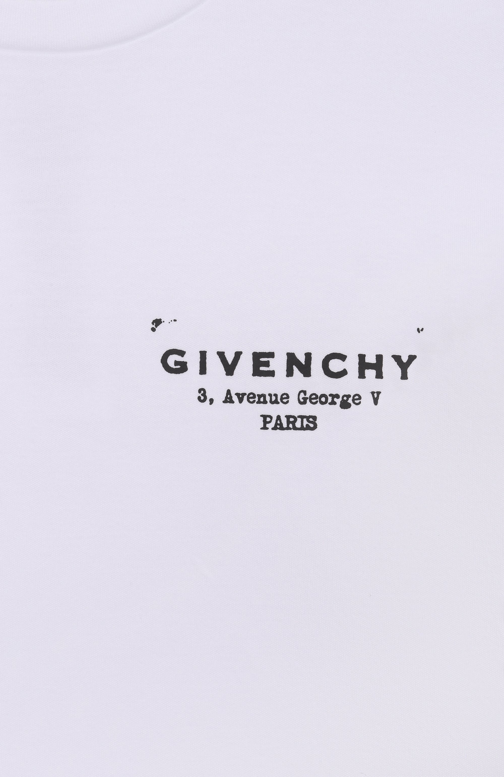 Хлопковая футболка GIVENCHY, арт. H31224, фото 3