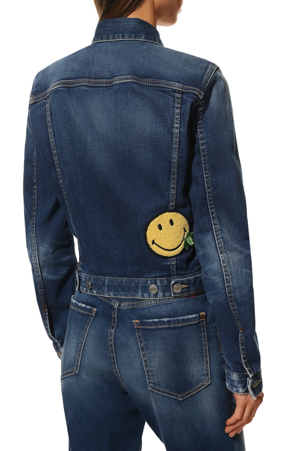 Джинсовая куртка dsquared2 x smiley DSQUARED2, арт. S73AM0344/S30816, фото 4
