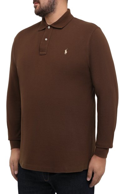 Хлопковое поло POLO RALPH LAUREN, арт. 711680792/PRL BS, фото 3