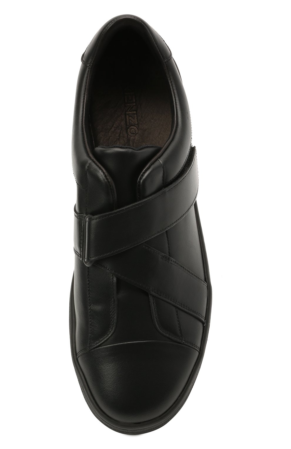 Кожаные кеды KENZO черного цвета по цене 29950 руб., арт. FB55SN270L50, фото 5 Кожаные кеды KENZO, арт. FB55SN270L50, фото 5