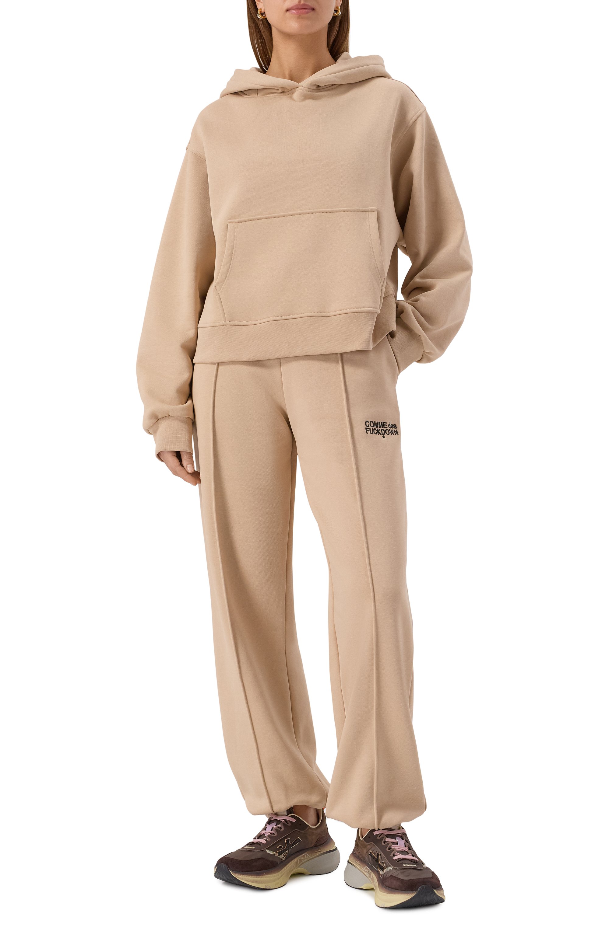 Хлопковое худи COMME DES FUCKDOWN, арт. CFABW01373, фото 2