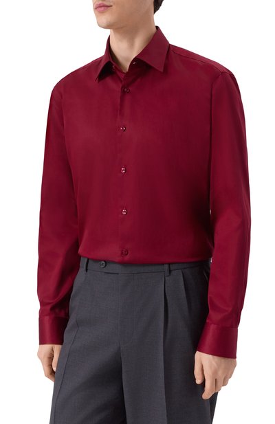 Хлопковая сорочка BOSS, арт. 50549901, фото 3