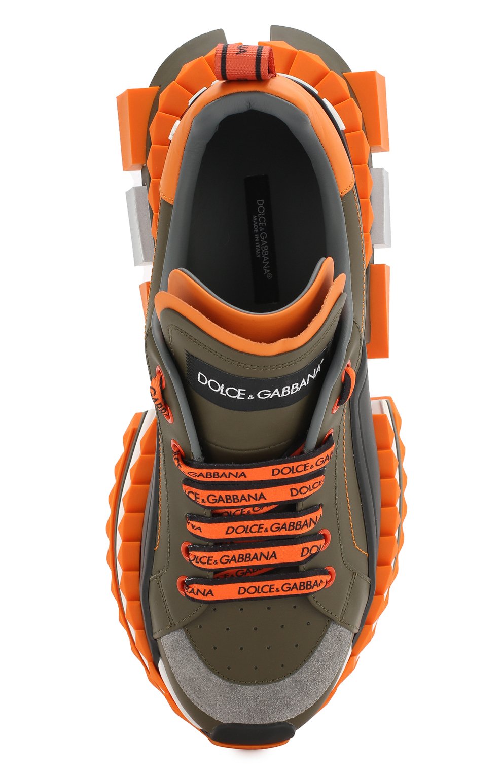 Комбинированные кроссовки super king DOLCE & GABBANA, арт. CS1649/AZ702, фото 5
