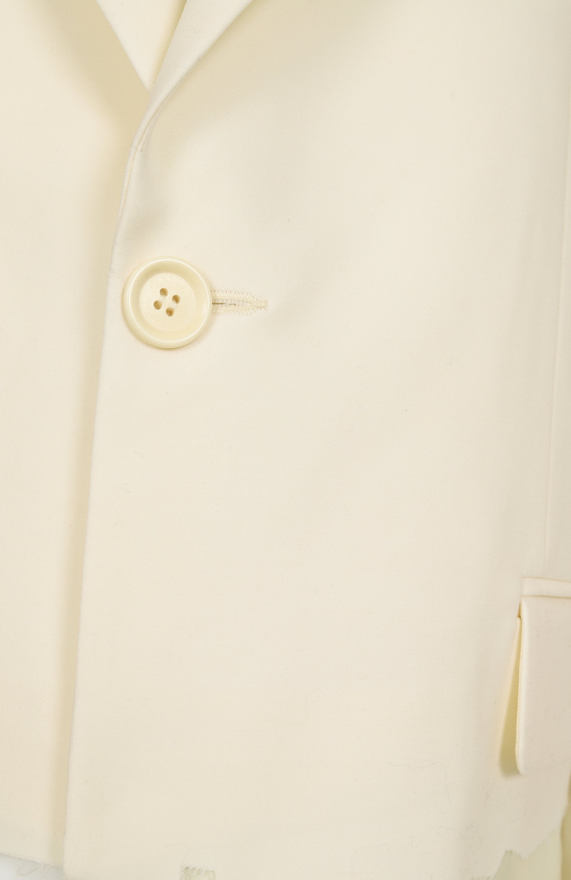 Шерстяной жакет PERVERT кремового цвета по цене 80000 руб., арт. PE24/JA05/52-08, фото 6 Шерстяной жакет PERVERT, арт. PE24/JA05/52-08, фото 6