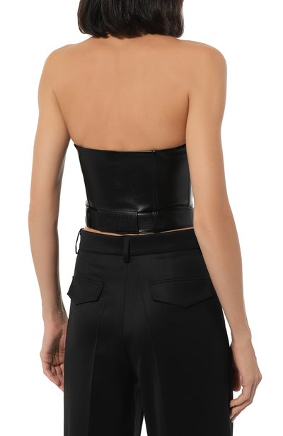 Топ из экокожи PATRIZIA PEPE, арт. 8C0658_E005, фото 4