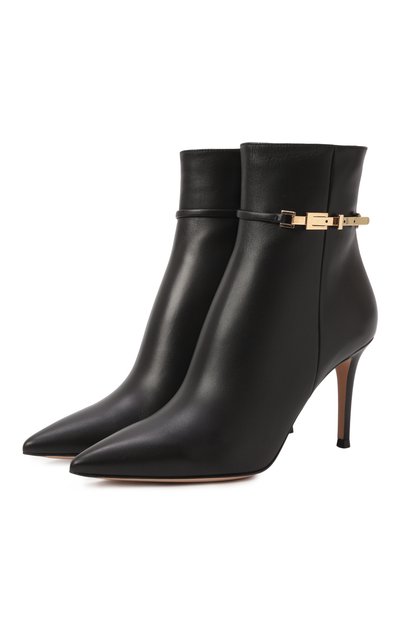Женские кожаные ботильоны carrey 85 GIANVITO ROSSI, арт. G73063.85RIC.VGINER0