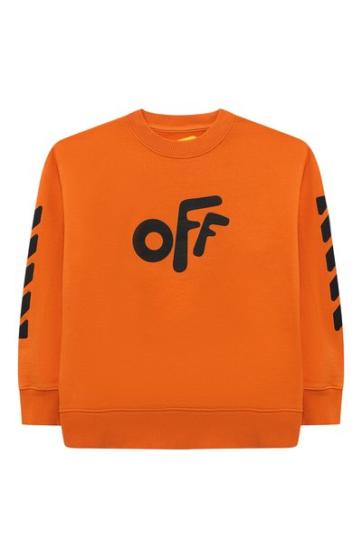 Хлопковый свитшот OFF-WHITE, арт. 0BBA001F22FLE010, фото 1