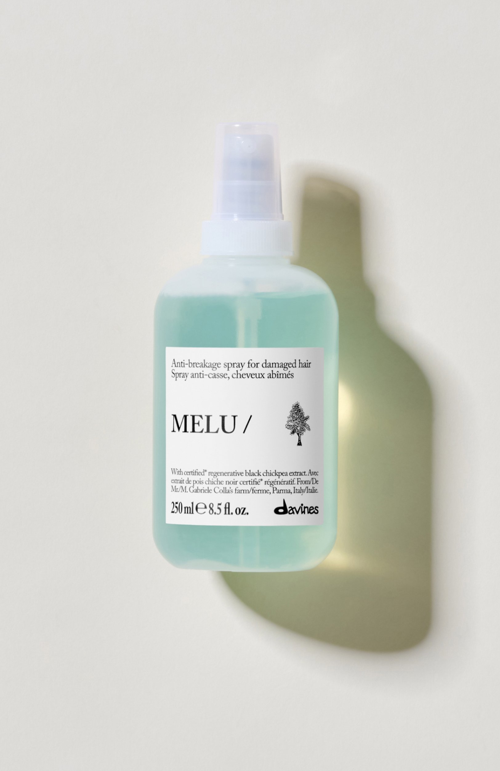 Термозащитный несмываемый спрей для ломких и поврежденных волос melu (250ml) DAVINES, арт. 70008, фото 2