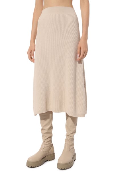 Юбка из шерсти и кашемира LORENA ANTONIAZZI, арт. A24121SM10A/2472, фото 3