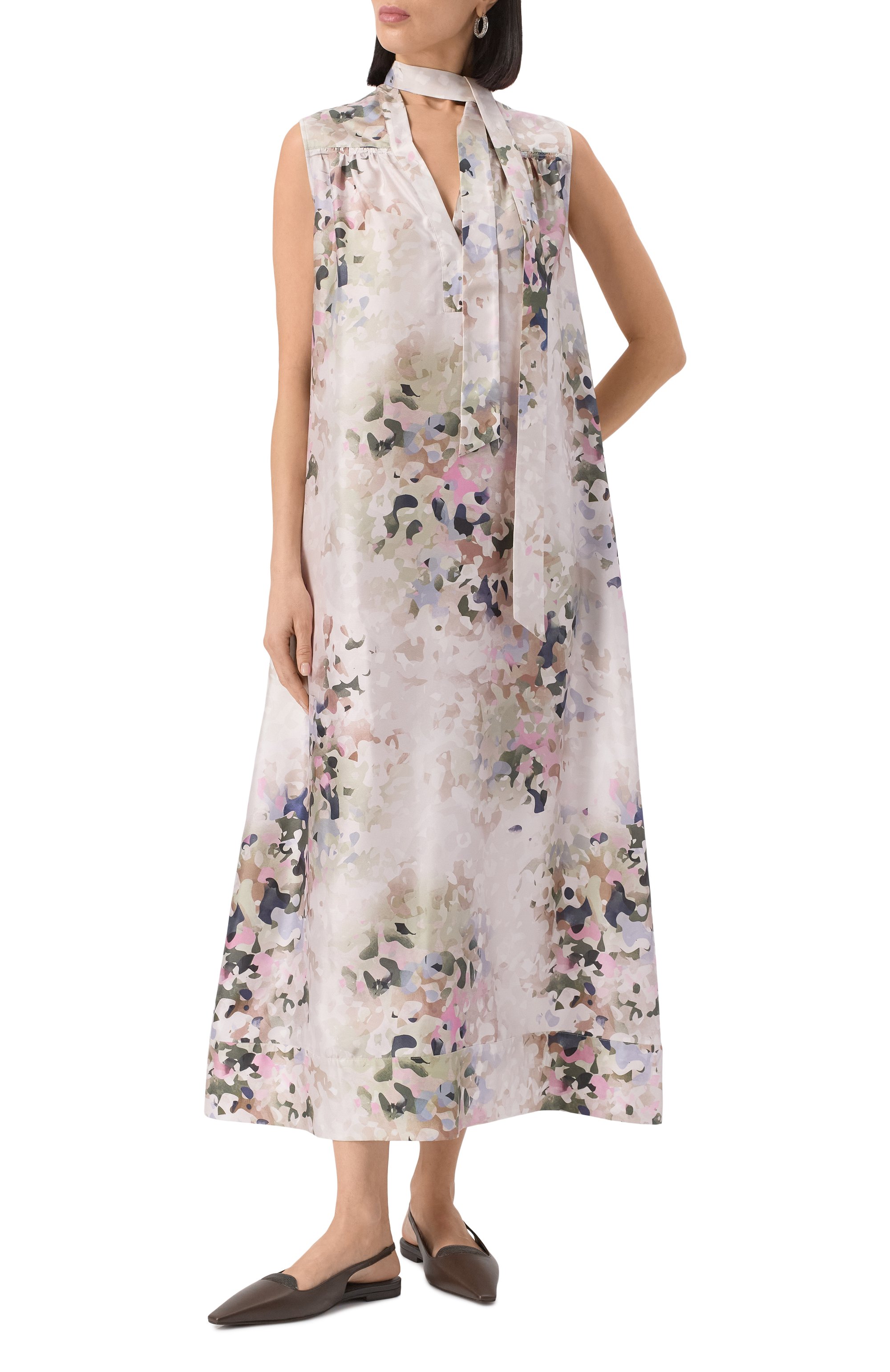 Шелковое платье AGNONA, арт. TR0901/S4046, фото 3