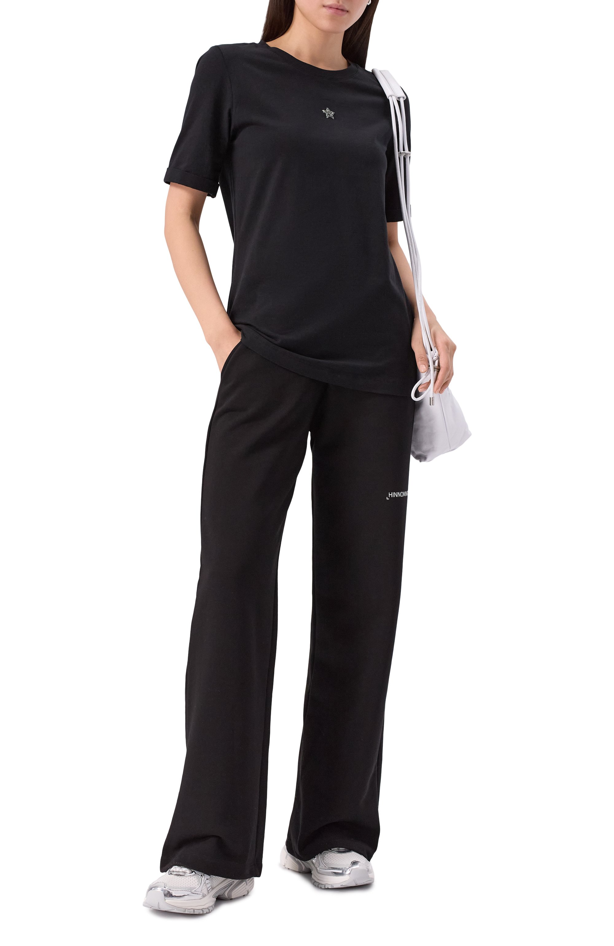 Хлопковая футболка LORENA ANTONIAZZI, арт. TS24/9999, фото 2