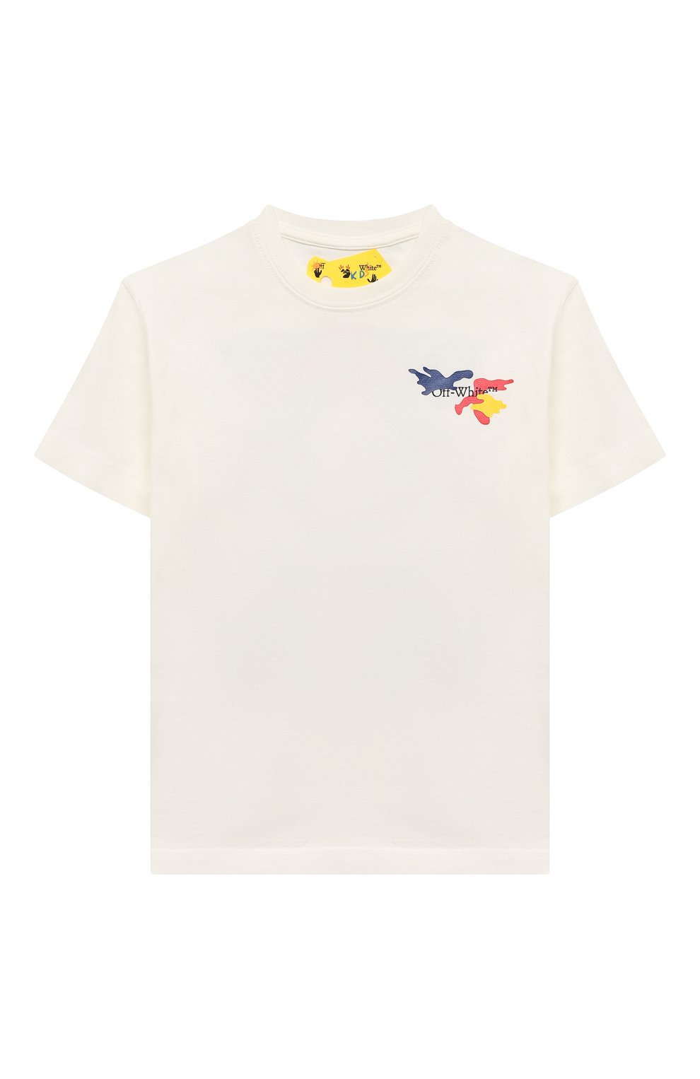 Хлопковая футболка OFF-WHITE, арт. 0BAA002F23JER007, фото 1