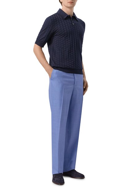 Брюки из шерсти и шелка MVST, арт. M26.CSM.T410/953-W00L/SILK, фото 2