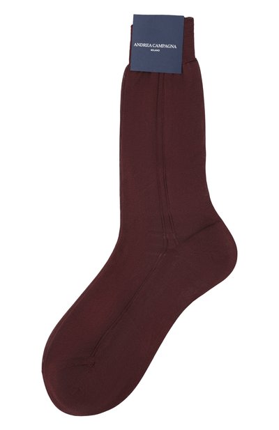 Мужские шелковые носки ANDREA CAMPAGNA, арт. MS0BRAC0004