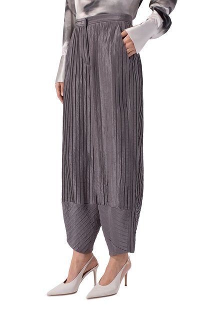 Шелковые брюки GIORGIO ARMANI, арт. GW002796/TE20006, фото 3