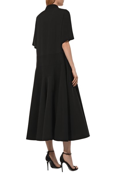 Шелковое платье VALENTINO, арт. 5B0VABH01MH, фото 4