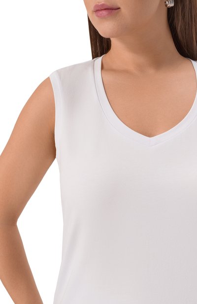 Хлопковая майка PERSONA BY MARINA RINALDI, арт. VALIKA, фото 5