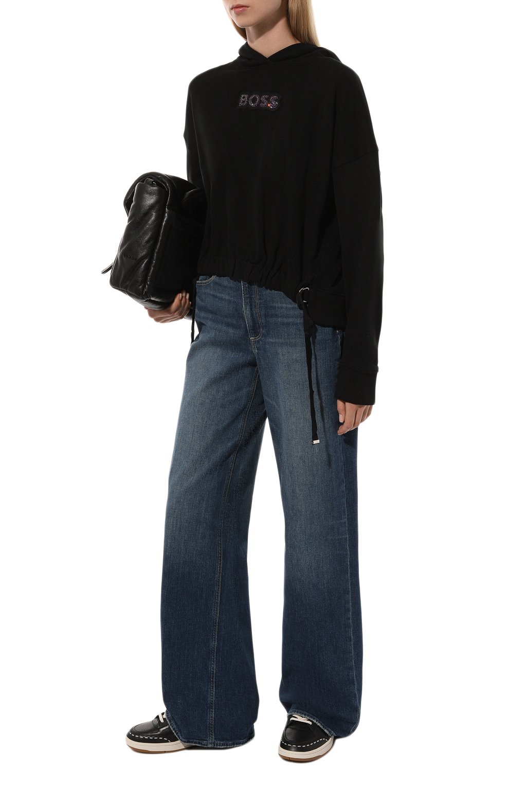 Хлопковое худи BOSS ORANGE, арт. 50528690, фото 2