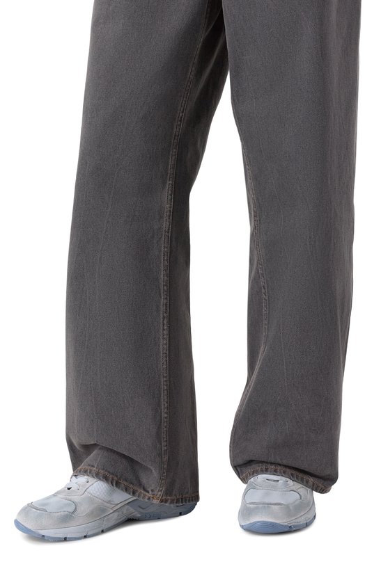 Комбинированные кроссовки Dad-Star Golden Goose Deluxe Brand GMF00884.F007246 Голубой  GMF00884.F007246 Фото 3