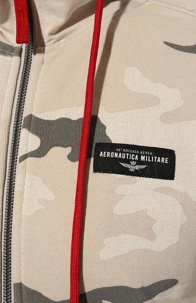 Хлопковая толстовка AERONAUTICA MILITARE, арт. 232/FE1820F520, фото 5