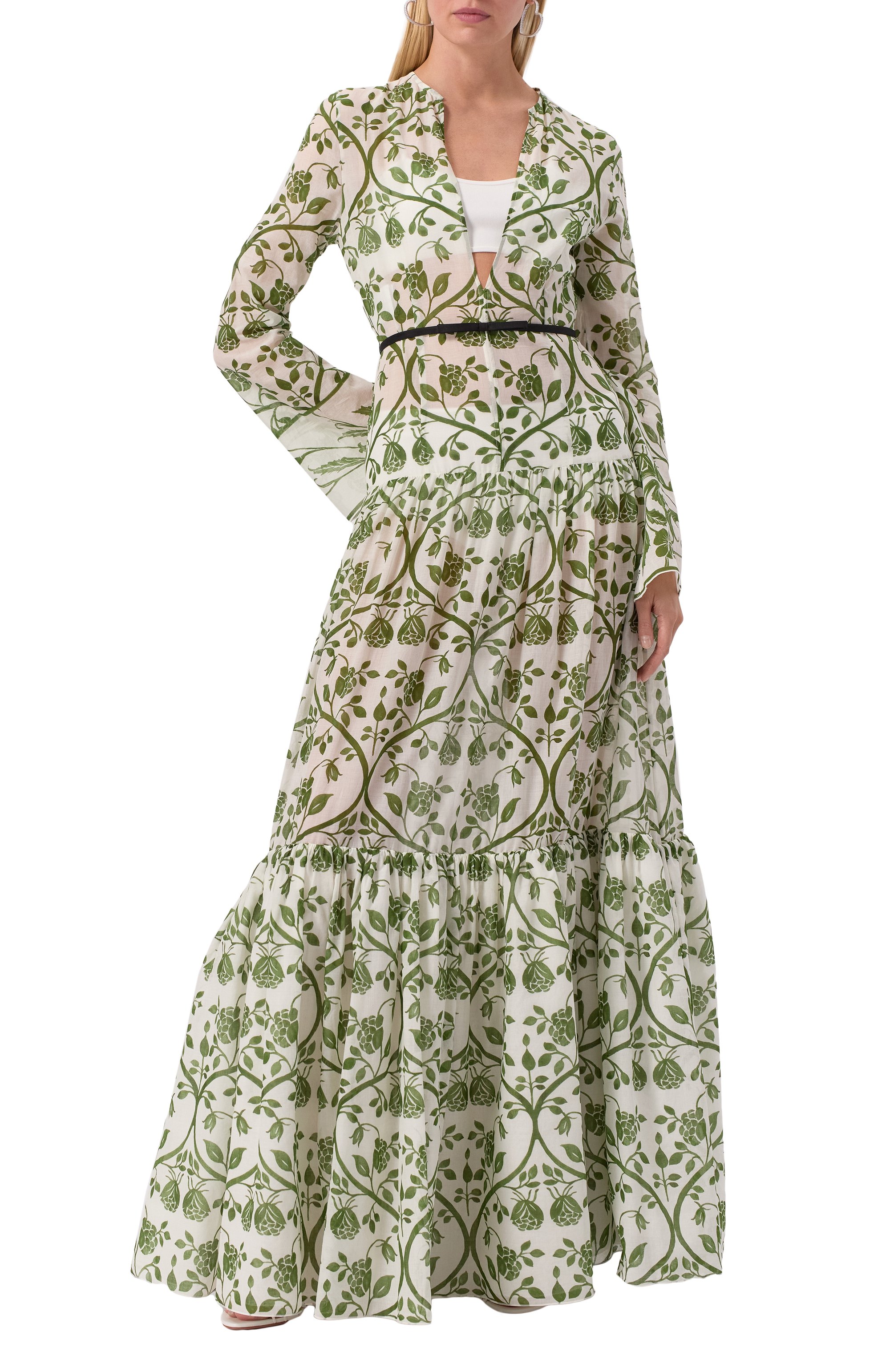 Хлопковое платье GIAMBATTISTA VALLI, арт. 25SSPVCL5126-35PRI, фото 2