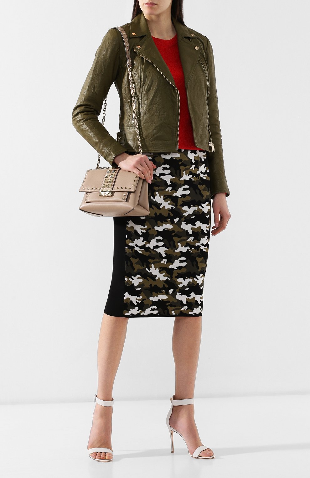 Сумка cece medium MICHAEL MICHAEL KORS бежевого цвета по цене 62250 руб., арт. 30S9L0EL6L, фото 2 Сумка cece medium MICHAEL MICHAEL KORS, арт. 30S9L0EL6L, фото 2