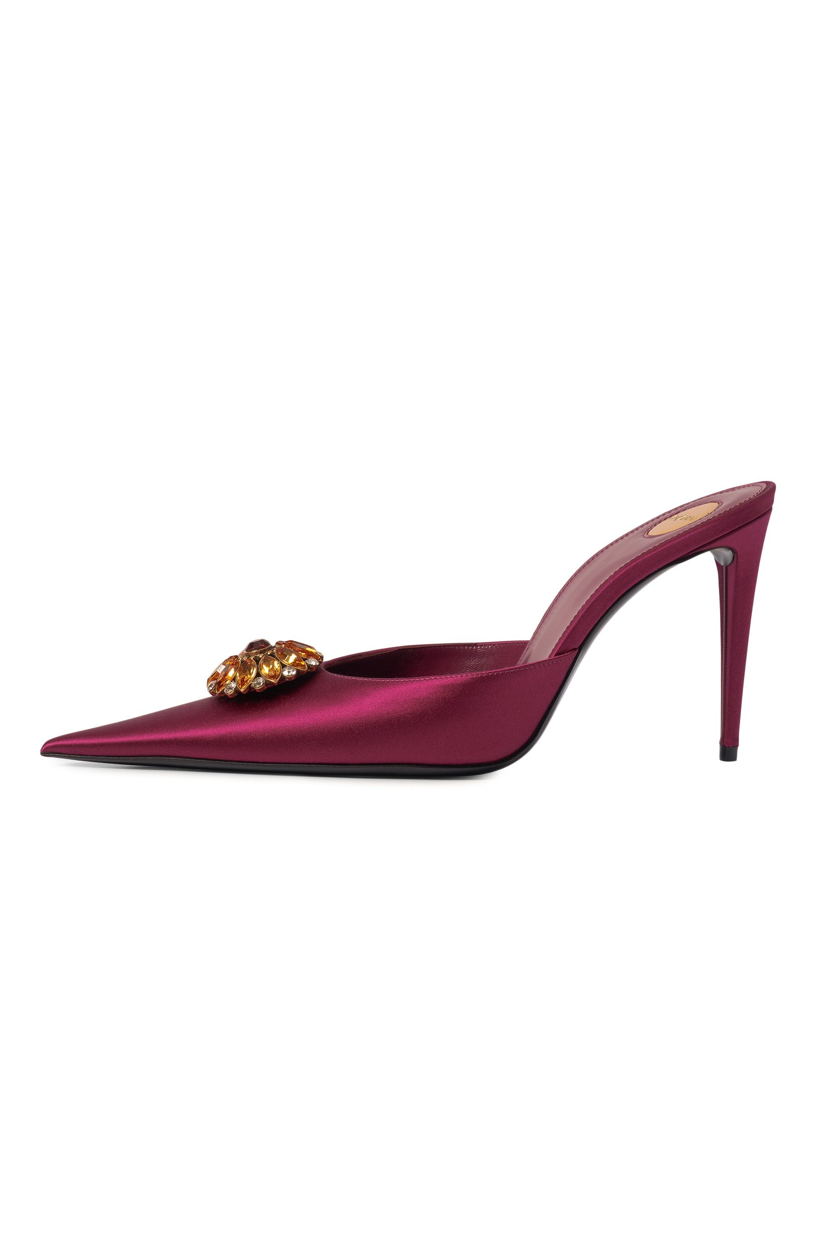 Текстильные мюли cosmo SAINT LAURENT, арт. A001GX/9QNDG, фото 4