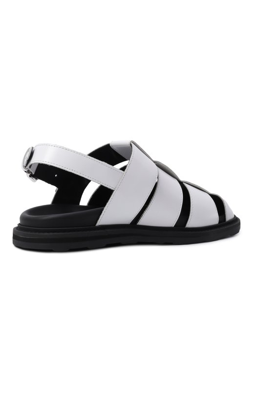 Кожаные сандалии Moschino MA10073G10/MJ0 Белый  MA10073G10/MJ0 Фото 5